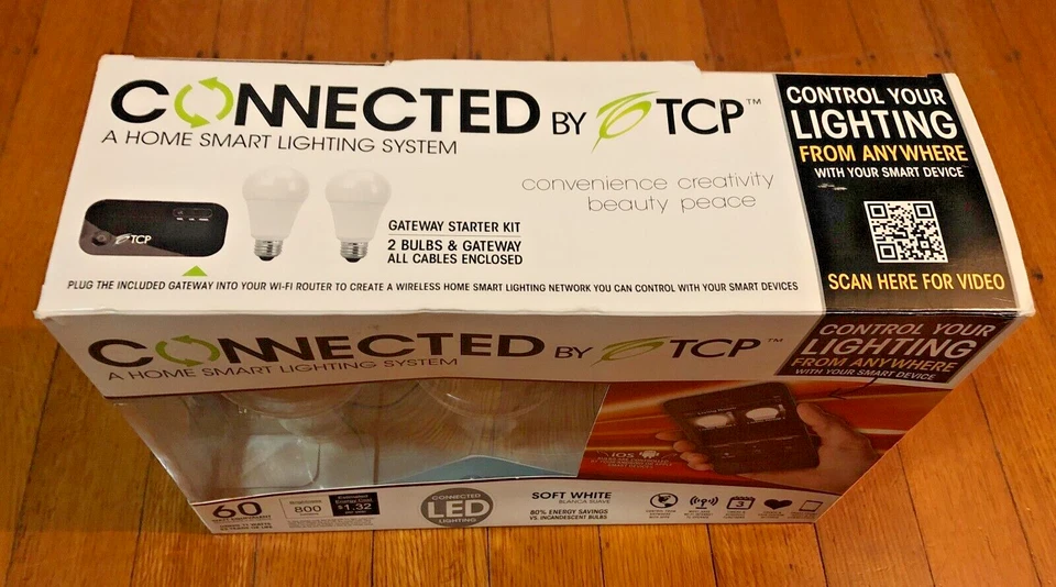 TCP Connected LCG2LD11 Smart Gateway Starter Kit/LED Light Bulbs + 2 Extra Bulbs - Image 4 of 4