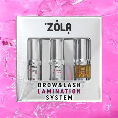 ZOLA. BROW&LASH Lamination system 3 X 10 ml