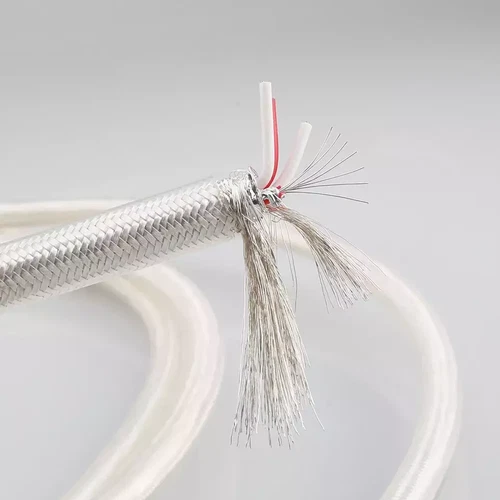 OFC Kupfer versilbert Kabel 1RCA auf 2RCA Y Splitter Kabel Subwoofer Verstärker Draht - Bild 11 von 11