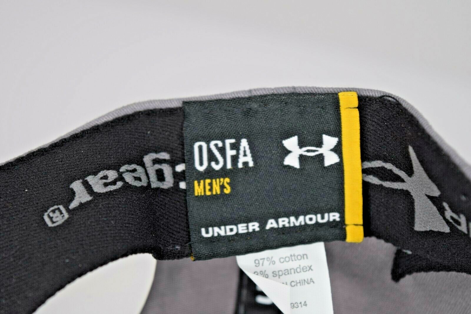 Under Armor Grey Baseball Hat/Cap Adjustable Truc… - image 11