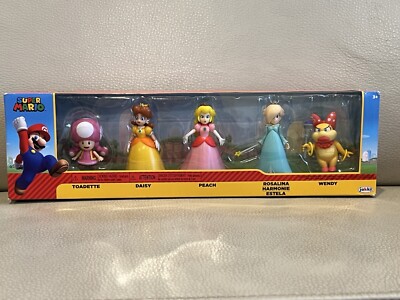 Super Mario Princess Peach Multipack - Peach, Daisy, Rosalina