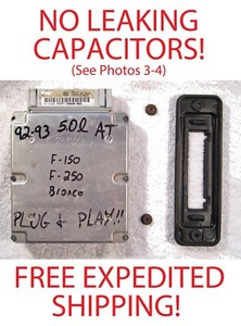 92-93 Ford F150, F250 Bronco 5.0l 302 PCM ECM AT Engine Computer F2TF