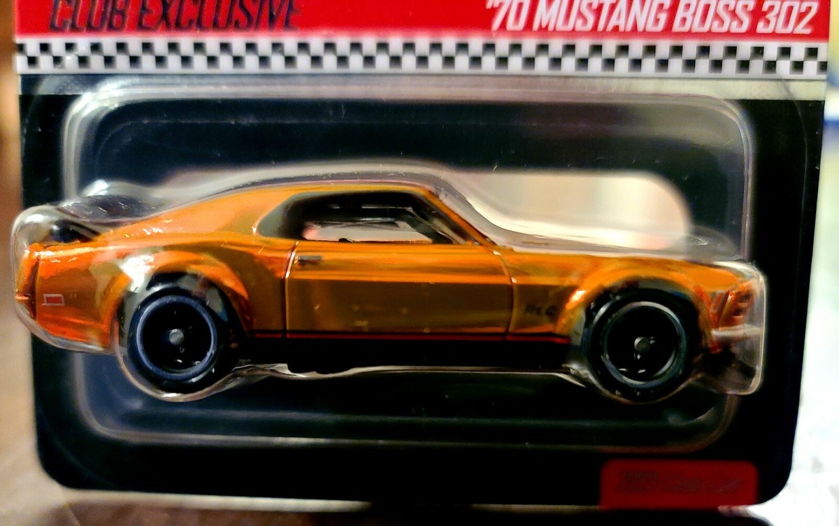 Hot Wheels 2021 RLC Membership Club Car '70 Mustang BOSS 302
