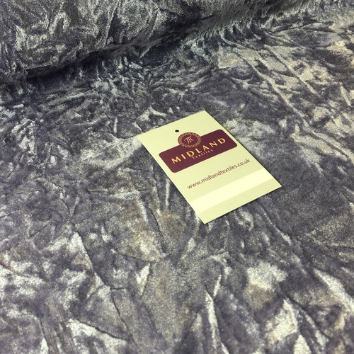 £5.75 Creased Ice Velvet One way stretch Dress Fabric 58" M607 Mtex - Picture 27 of 146
