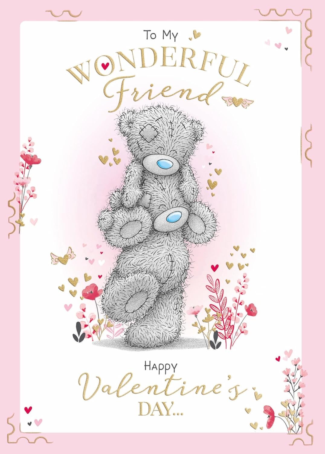 Me to You Tatty Teddy Valentine's or Galentine's Day Card 'To My Wonderful Frie