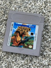 Fortified Zone Game Cartridge Nintendo GameBoy Original Genuine