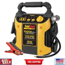 EverStart Maxx 1000 Peak Amp Jump Starter with 120 PSI Compressor