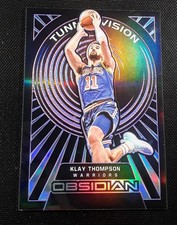2021-22 Panini Obsidian Tunnel Vision Electric Etch /75 Klay Thompson #16