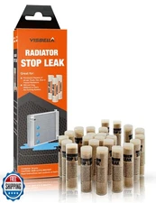 Visbella Radiator Stop Leak Sealer Conditioner Radiator Repair Kit Car Heater
