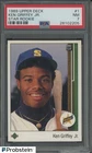 1989 Upper Deck Star Rookie #1 Ken Griffey Jr Mariners RC HOF PSA 7 NM