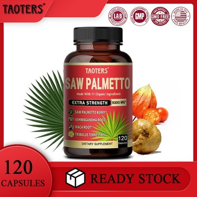 Prostate Health Supplements for Men Support Complex Formula with Saw Palmetto