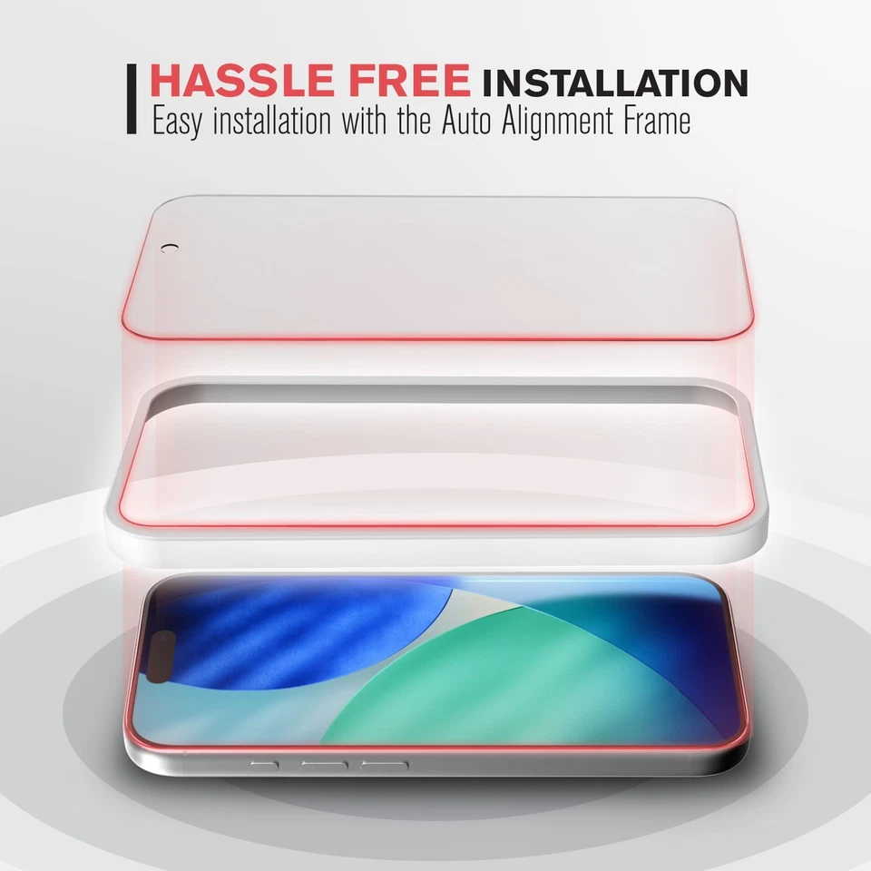 Протектор экрана Vena 3x для Apple iPhone 17 Pro прозрачное закаленное стекло - Изображение 2 из 4