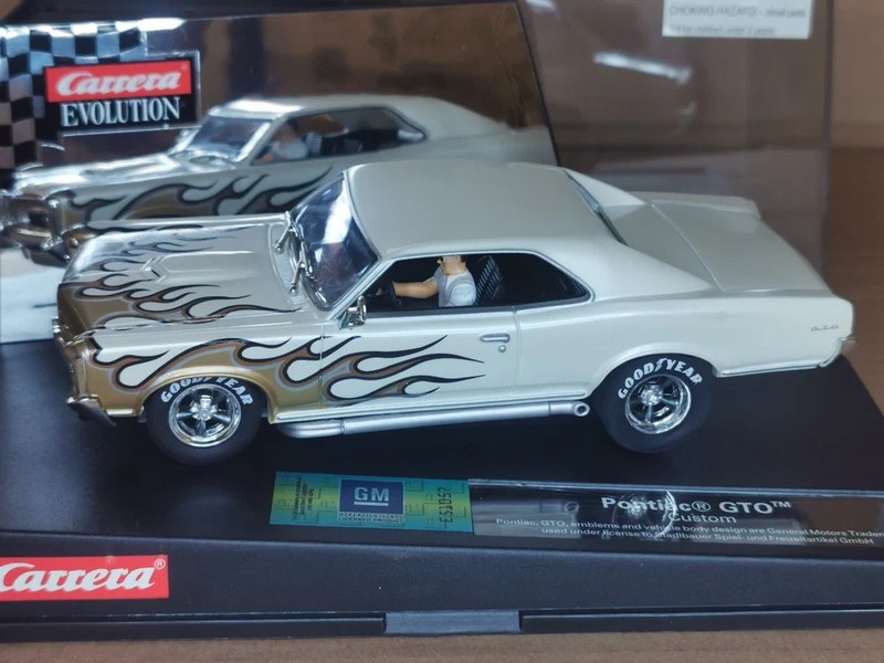 Carrera Evolution S1ot Car 1/32nd  Pontiac GTO 1966 Custom new in box