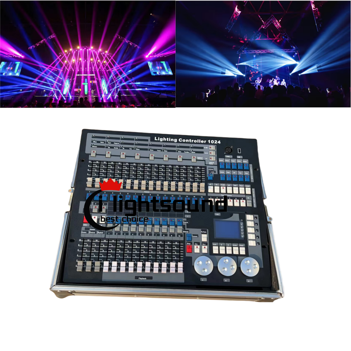 1024 KingKong Controller DMX Console DMX 512 Stage Light Mixer