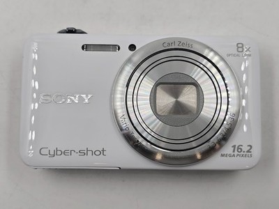 Sony Cyber-Shot DSC-WX60 16.2 MP Digitalkamera Weiß - Funktionsfähig