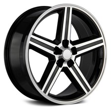 Strada Oe Replica Iroc Replica Wheels 20x8.5 35 5x114.3 Black Rims Set Of 4