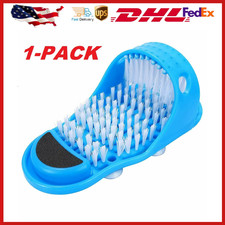 Feet Massage Wash Foot Scrubber Brush Slipper Bath Shower Spa Easy Cleaner Scrub