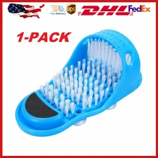 Feet Massage Wash Foot Scrubber Brush Slipper Bath Shower Spa Easy Cleaner Scrub