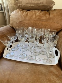 Bundle X14 Eternal Beau Glasses Wine Champagne Flutes Coupes Cocktails/Dessert