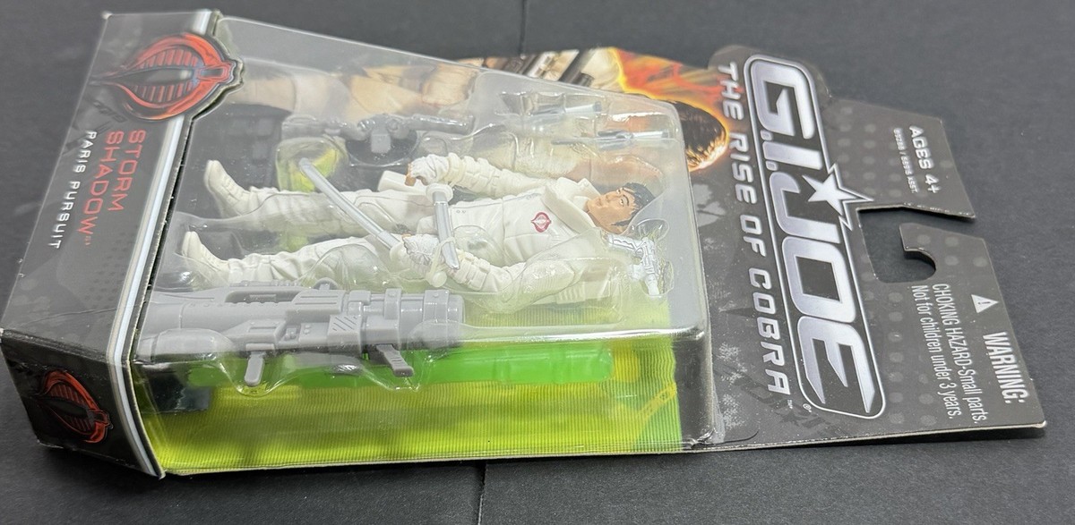 Hasbro G.I. Joe Action Figure Storm Shadow (Paris Pursuit) - 9,5 Cm - Movie The Rise Of Cobra - Con Accessori