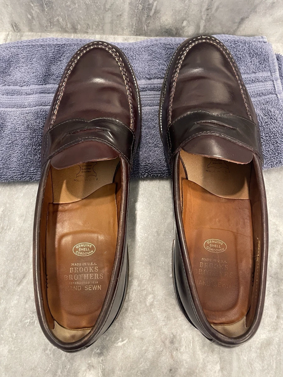 Allen Edmonds Leather Brown Vibram Soles Two Tone 10.5D 33259 Dunham MIDLAND Shoes Size 17D main image 3