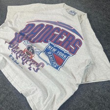 Vintage 90s New York Rangers 1994 Stanley Cup Playoffs T-Shirt VK06886
