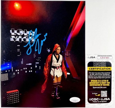 WWE NXT Lola Vice Signed 8x10 Photo G Autograph Valerie Loureda AAA JSA