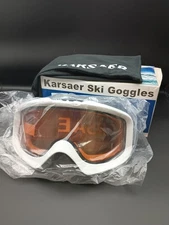 Karsaer Ski Goggles Anti-Fog Snow Goggles OTG 100% UV Protection Snowboard Goggl