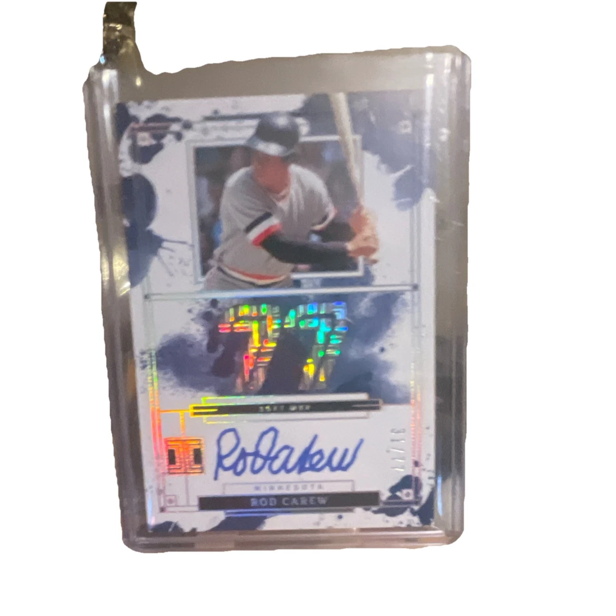 Panini Rod Carew Baseball Serial Numbered Sports Trading Cards 