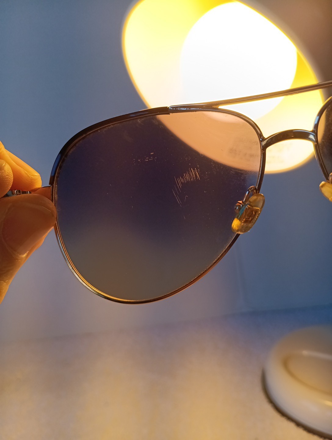 Kate Spade Amarissa S RHLWJ Sunglasses Womens  Gold Full Rim 59-12-135 With Case thumbnail 10