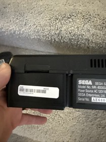 Sega Saturn Model 2 MK-80000A Console W/ New Controller/cables/battery - Lot 6