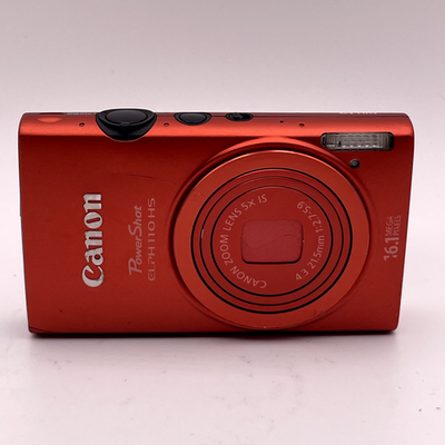 Canon PowerShot ELPH 110 HS 12.1MP Digital Camera – Red – Screen