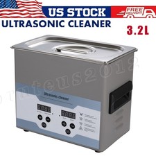 Ultrasonic Cleaner with Digital Timer Heater, Professional Ultra Sonic 3.2L