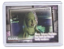 Veronica Mars TV Show Trading Card Season 1 Amanda Seyfried Lilly #62