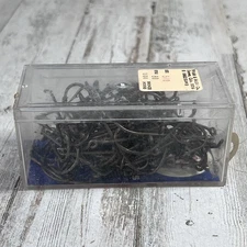 Vintage Box of Wright McGill Eagle Claw 80 Size 3/0 Hooks USA #100