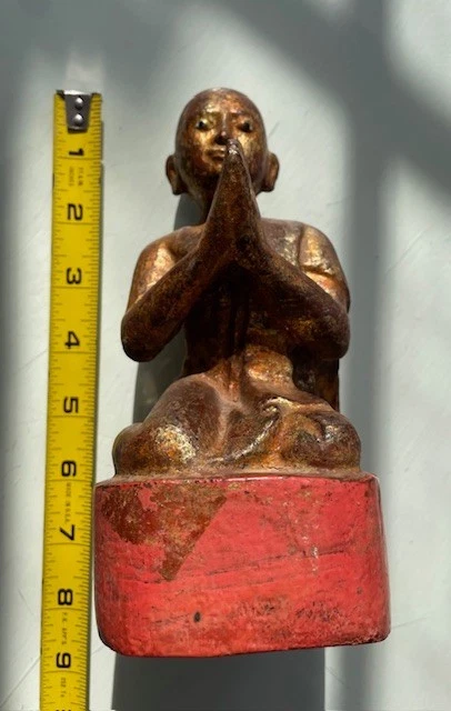 一本雕刻 大型雕刻 木制 缘起物 置物 时代物、古美術・骨董品 木制老式