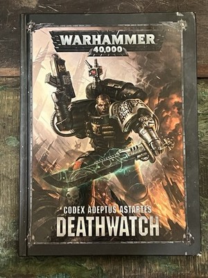 Warhammer 40k Codex Adeptus Astartes Deathwatch Book, Games Workshop