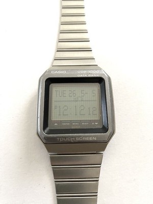 Casio VDB-1000 Digital Touchscreen Watch Used 20mm Band Quartz Used