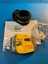 Near Mint -Sony Walkman Sports AM/FM Radio SRF-88 Wrist Arm Band Tested