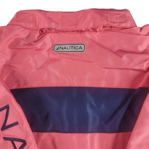 Nautica Performance Jacket/Windbreaker Hooded Girls Size 6 Pink New With Tags - Picture 6 of 8