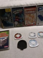 Sony PSP Games And Movies Lot Of 9 Iron Man, Golf, Sudoku, Open Season & more