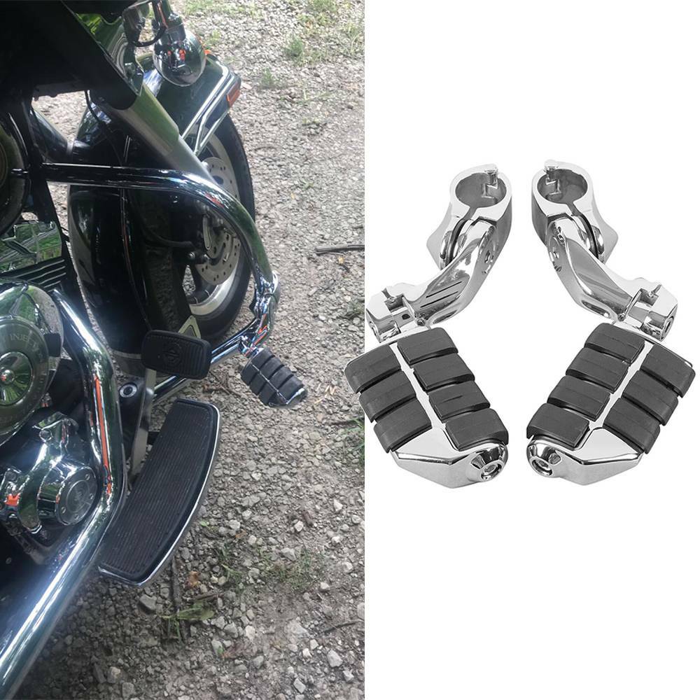 MAY Chrome Highway Foot Pegs 1-1/4