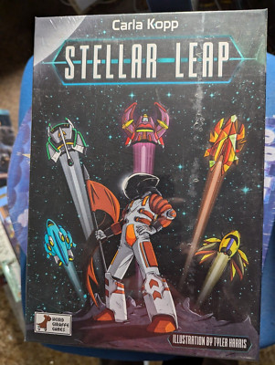 New in Shrink NIS! Weird Giraffe Games Stellar Leap by Carla Kopp - 2018- Family