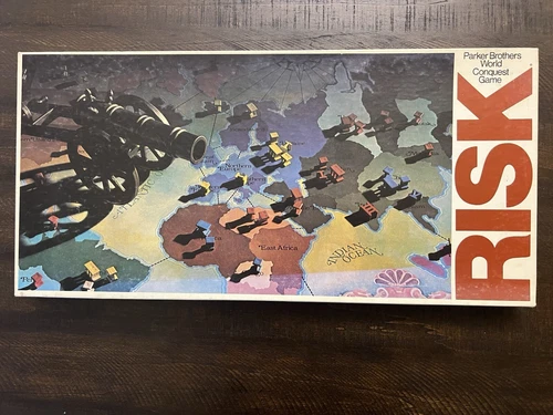 Vintage "Risk" Board Game by Parker Brothers - 1980 Edition - 100% Complete!