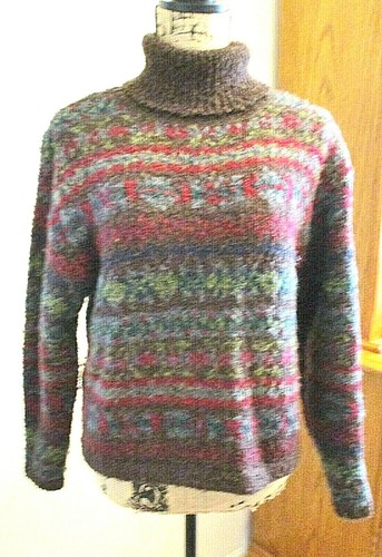 GAP Womens Turtleneck Sweater Brown 