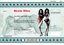 Beate Uhse AG Flensburg Aktie 1999 Schleswig-Holstein Erotik Sex Film Hamburg