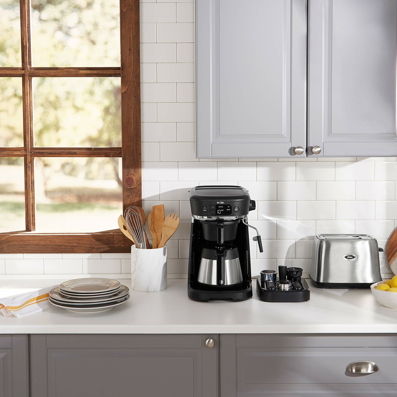 Mr. Coffee Occasions Coffee Maker | Thermal Carafe, Single Serve, Espresso & ...