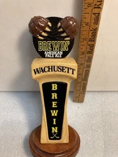 WACHUSETT BREWIN AMERICAN PALE ALE BEAR CLAWS Draft beer tap handle PENNSYLVANIA