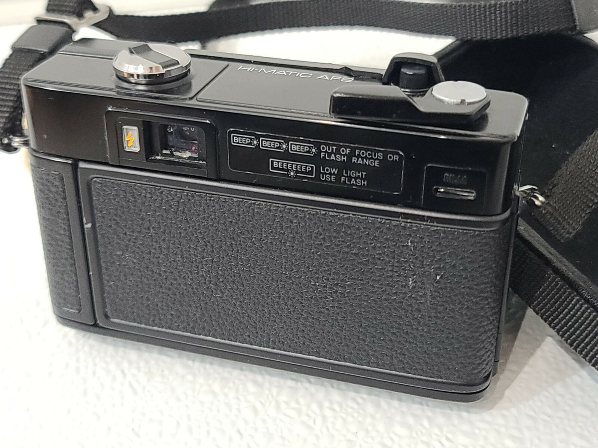 Vintage Minolta Hi-Matic AF2 35mm Film Camera Auto Focus Point