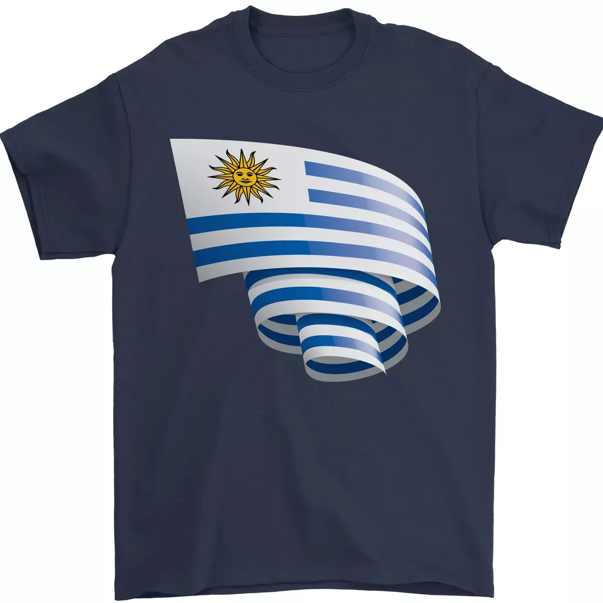  Camiseta de fútbol de la bandera Uruguay para hombre